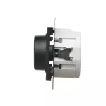 Simon 55 WMDS-005XS9L-149 Ściemniacz obrotowy do LED ściemnialnych 230 V (moduł) 2–200 W; Czarny mat