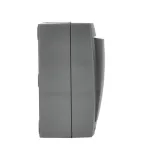 Simon Aquaclick WA-CW1XXXX-XX-18XX Łącznik jednobiegunowy natynkowy, IP44, 10AX, 250V~, zaciski śrubowe; ciemnoszary