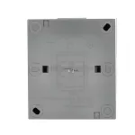 Simon Aquaclick WA-CW6XXXX-XX-18XX Łącznik schodowy natynkowy, IP44, 10AX, 250V~, zaciski śrubowe; ciemnoszary