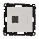 Simon 55 WMDA-P95XX8-114 Gniazdo HDMI 2.1 (moduł); Jasnoszary mat