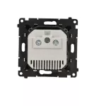 Simon 55 GO WMDS-TEGSZ1W-149 Gniazdo schuko Wi-Fi z przyciskiem i wbudowanym pomiarem energii, sterowany smartfonem – SOCKET 1x16 A, 230 V, (moduł); Czarny mat