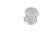 Puszka podtynkowa PK60, głęboka 63mm, fi62, łączeniowa, bez wkrętów, biała, IP30