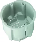 Puszka podtynkowa KUP68, głęboka 72mm, fi72, łączeniowa, bez wkrętów, szara, IP30