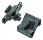 Złacze przelotowe, jednootworowe, zacisk śrubowy 1xM10, ocynk ogniowy