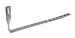 Uchwyt dachówkowy skręcony, regulowany, zacisk przez dogięcie, 420mm, ocynk ogniowy