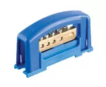 Zacisk ochronno - prądowy, 1x35mm2, 4x16mm2, 125A, 450V, niebieski