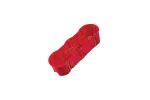 Puszka do pustych ścian PK60, głęboka 60mm, fi68, z wkrętami, potrójna, samogasnąca, czerwona, IP30