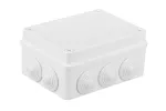 Puszka hermetyczna S-BOX 150x110x70, 10 dławików, biała, IP65