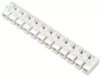 Listwa zaciskowa gwintowa 12-torowa, 12x25mm2, 101A, 500V, biała