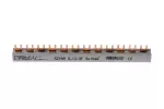 Szyna prądowa łączeniowa 3-fazowa, widełkowa, S-12, 10mm2, 63A, 400V