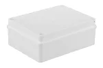 Puszka hermetyczna S-BOX 190x140x70, bez dławików, biała, bezhalogenowa, IP65