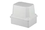 Puszka hermetyczna S-BOX 150x110x140, wysoka, 10 dławików, szara, IP65