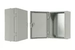 Szafka rozdzielcza hermetyczna 260, z metalową płytą montażową, 270x360x150, szara, IK10, IP65