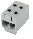 Listwa zaciskowa w korpusie LZD, Al/Cu, Cu:2x2,5-50mm2, Al:2x6-50mm2, 160A, 800V, szara