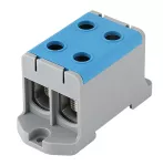 Listwa zaciskowa w korpusie LZD, Al/Cu, 2x16-95mm2, 245A, 800V, niebieska