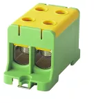 Listwa zaciskowa w korpusie LZD, Al/Cu, 2x16-95mm2, 245A, 800V, żółto-zielona