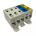 Listwa zaciskowa 5-torowa, 5x16mm2, 750V, 85A, na szynę TH35, uniwersalna