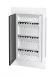 Rozdzielnica modułowa podtynkowa S-36, 3x12, drzwi przeźroczyste, plastikowa, biała, IP40