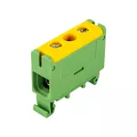 Listwa zaciskowa w korpusie LZS, Al/Cu, 1x4-16mm2, 63A, 800V, żółto-zielona