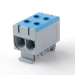 Listwa zaciskowa w korpusie LZD, Al/Cu, Cu:2x2,5-35mm2, Al:2x6-35mm2, 135A, 800V, niebieska