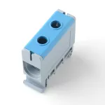 Listwa zaciskowa w korpusie LZS, Al/Cu, Cu:1x2,5-35mm2, Al:1x6-35mm2, 135A, 800V, niebieska