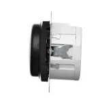 Simon 54 WMDS-004xL2-049 Ściemniacz obrotowy dwubiegunowy do LED ściemnialnych 230V (moduł) 5-215W; czarny Wymagana instalacja 4-przewodowa