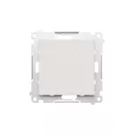 Simon 55 GO WMDS-TEW1W-111 Sterownik pojedynczy oświetleniowy z wbudowanym pomiarem energii, sterowany smartfonem [Wi-Fi] - SWITCH; 1x16 A, 230 V, (moduł); Biały mat