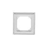 Simon 55 WMDZ-01101x-0114 Ramka 1-krotna LINE; Jasnoszary mat