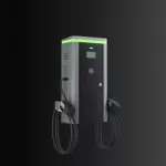 ładowarki samoch. TSS-0631212-100 Ładowarka Samochodowa; Neon; Ścienna; 3 fazy; 44 kW; 2 punkty ładowania; Kabel T2 prosty; modem 4G/ LTE; RFID; MID; wyłącznik różnicowoprądowy 30mA klasa A, wyłącznik nadprądowy 40A klasa C