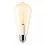 ORO AMBER E27 ST64 1W WW Lampa LED