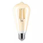 ORO AMBER E27 ST64 4W WW Lampa LED
