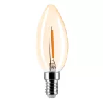 ORO AMBER E14 C35 1W WW Lampa LED