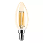 ORO AMBER E14 C35 4W WW Lampa LED