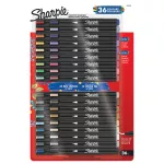 Zestaw Sharpie Kreatywne markery AKRYLOWE KOLORY PODSTAWOWE & KOLORY ZIEMI & CIEPŁE KOLORY (końcówka stożkowa) 36 szt. 2,5 mm