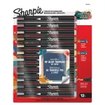 Zestaw Sharpie Kreatywne markery AKRYLOWE CIEPŁE KOLORY (końcówka stożkowa) 12 szt. 2,5 mm