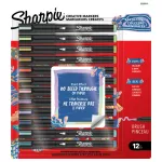 Zestaw Sharpie Kreatywne markery AKRYLOWE KOLORY ZIEMI (końcówka pędzelek) 12 szt. minimum 1,2 mm