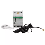 Przekaźnik zdalnego sterowania GSM (CLIP); 2xWY, 2xWE; sterowanie bramą; 12V; 2NO/NC; montaż na szynie DIN