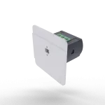 Laserowy czujnik odległości DRL-12, czujnik ruchu, biały