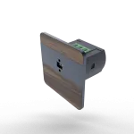 Laserowy czujnik odległości DRL-12, czujnik ruchu, orzech-antracyt