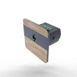 Laserowy czujnik odległości DRL-12, czujnik ruchu, buk-antracyt