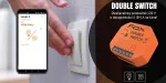 DOUBLE SWITCH 2 kanałowy przekaźnik Wi-Fi 230V