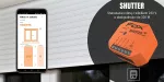 SHUTTER Dopuszkowy sterownik rolet Wi-Fi z silnikiem 230V