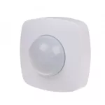 Czujnik ruchu PIR z funkcją obecności, sufitowy, 360°, 10A, 230V, czarny