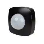 Czujnik ruchu PIR z funkcją obecności, IP-65, sufitowy, 360°, 10A, 230V, czarny