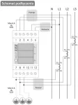Cyfrowy wskaźnik wartości natężenia prądu, trójfazowy DMA-3-CT, pomiar półpośredni. Z programowalną przekładnią