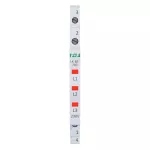 Lampka kontrolna zasilania z zabezpieczeniem 1/3S 3xLED CZERWONA