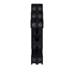 Gniazdo przekaźnika 2P, 12A, 1S