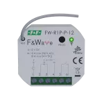 Radiowy, jednokanałowy przekaźnik wielofunkcyjny, zasilanie 12-24V DC, pdt