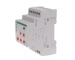 Przekaźnik prądowy cztero-funkcyjny, styki:2x2P, Imax=16A, montaż na szyne, 3 moduły