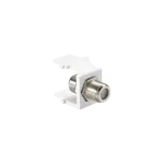 WMYZ-510005-1002 Wkład z złączem "F" do pokrywy gniazda teleinformatycznego; biały